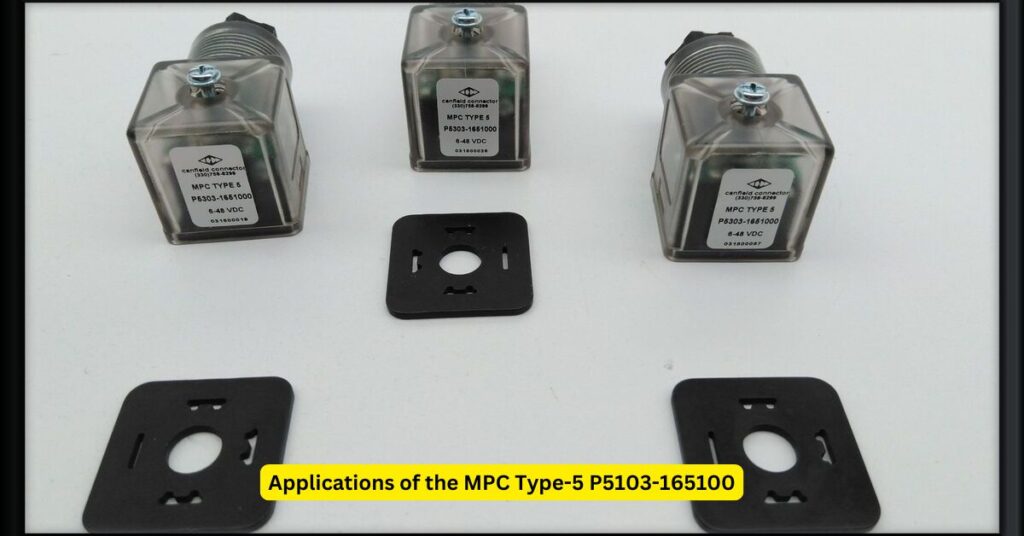 Applications of the MPC Type-5 P5103-165100