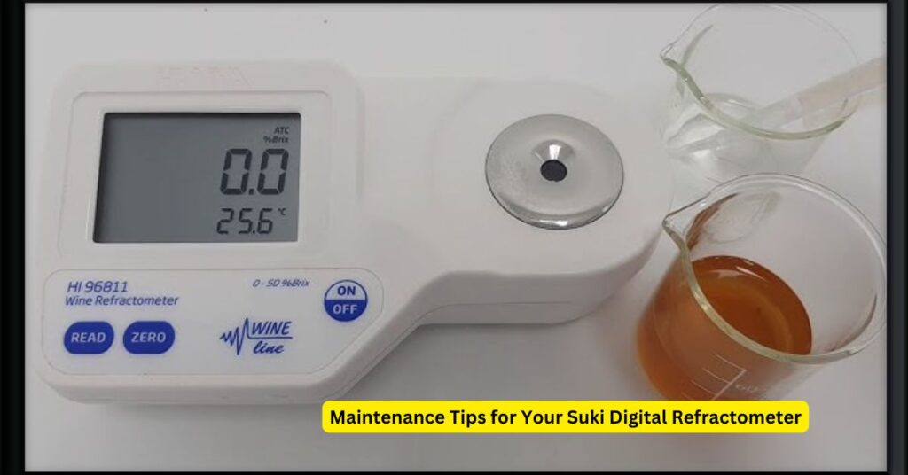 Maintenance Tips for Your Suki Digital Refractometer