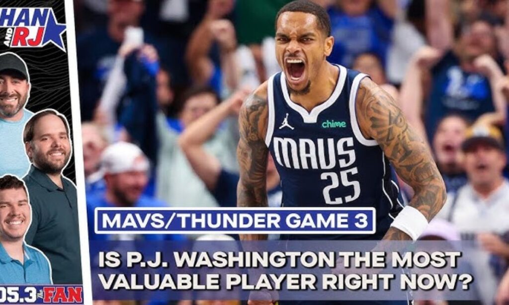 P.J. Washington’s Role in the Dallas Mavericks vs OKC Thunder Game